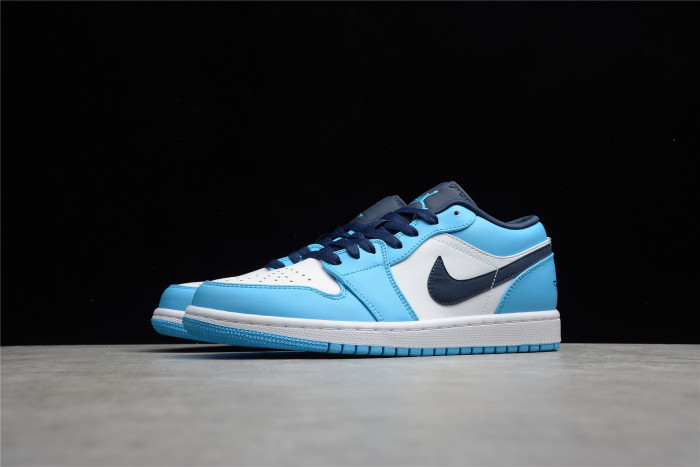 jordan 1 low unc (2021) (gs) 553560-144
