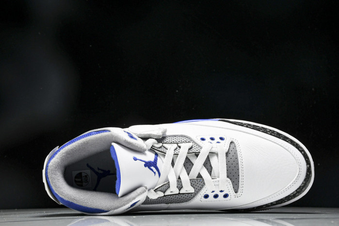 jordan 3 retro white/royal blue ct8532-145