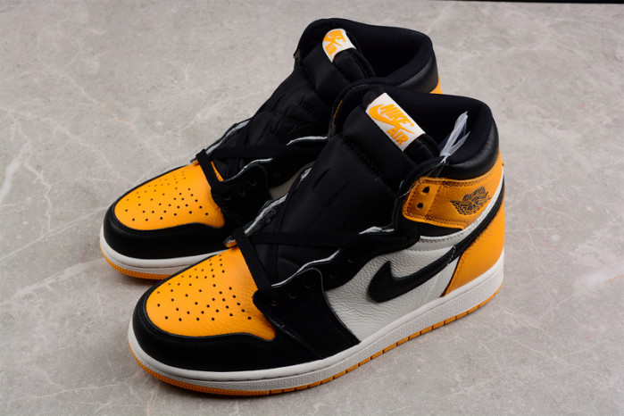 air jordan 1 high og "yellow toe"  555088-711