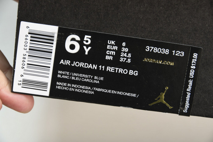 jordan 11 retro unc win like 82 378037-123