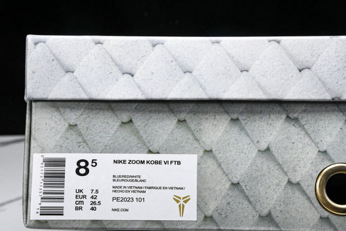 nike zoom kobe 6 “dark knight”  pe2023-101