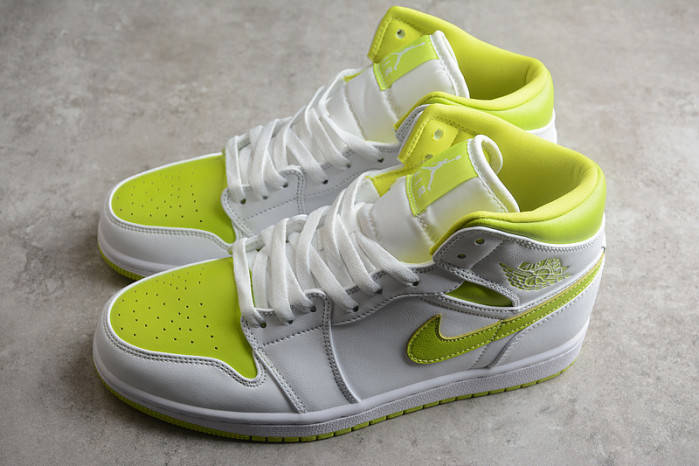 jordan 1 mid white lime (w) - bq6472-131