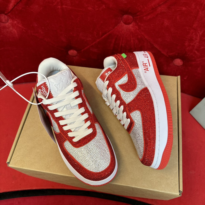 lou vuit sci-fi sneakers& nike air force 1  lvs&naf-006