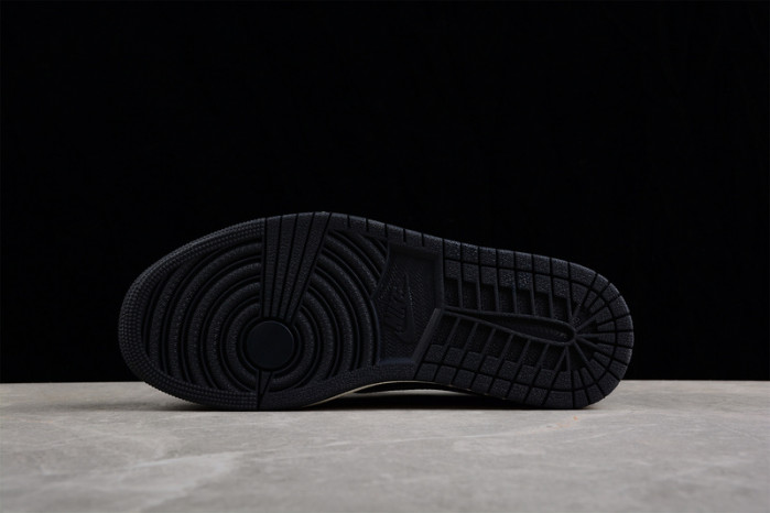 travis scott x air jordan 1 low "black phantom" dm7866-001