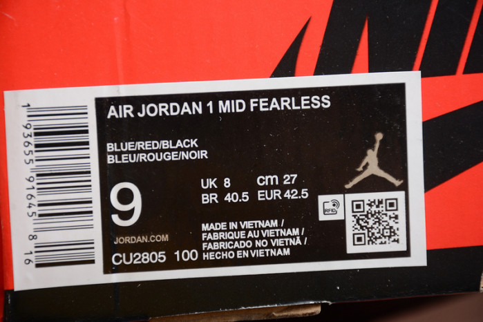 air jordan 1 mid  cu2805-100