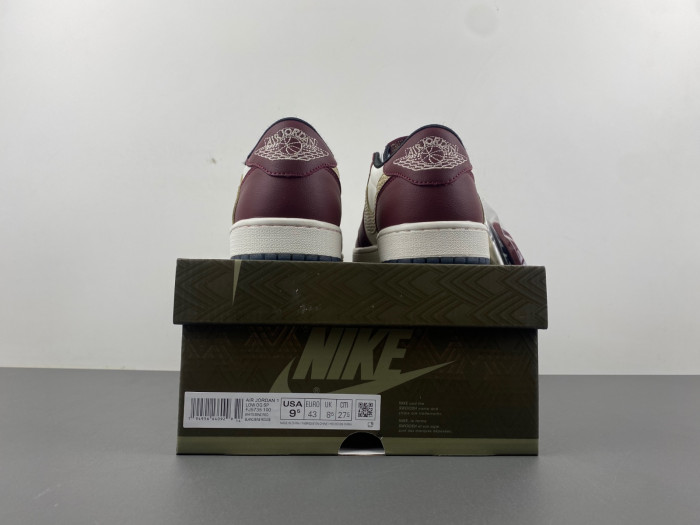 travis scott x air jordan 1 low   fj5735--100